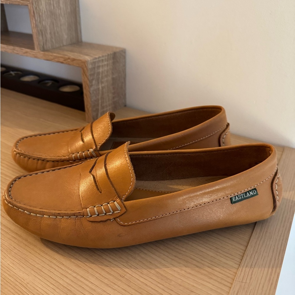 Eastland Patricia Leather Driving Loafers